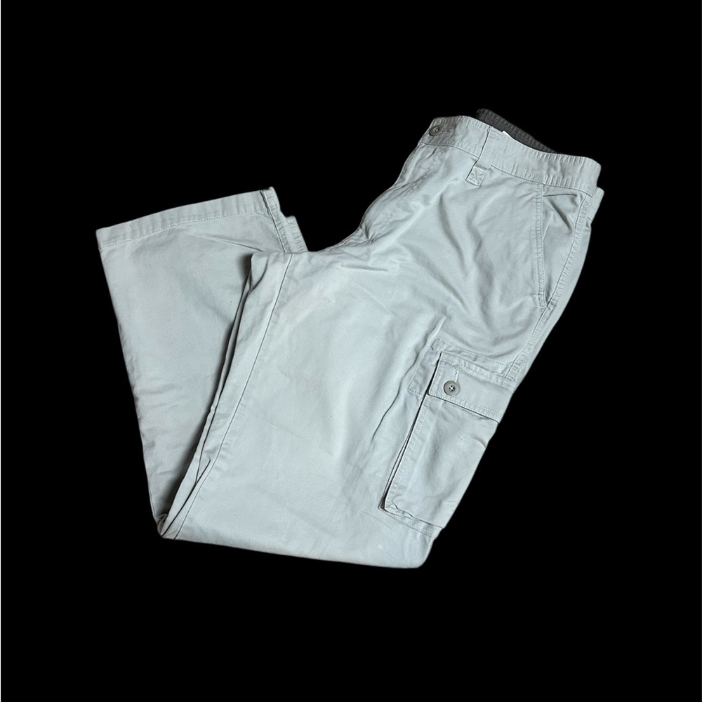 Men's Beige Cargo Pants